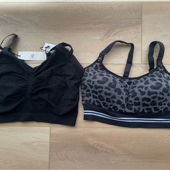 NWT Kindred Bravely Pumping bra and NWOT Momcozy Pumping Bra - L - Picture 6 of 10